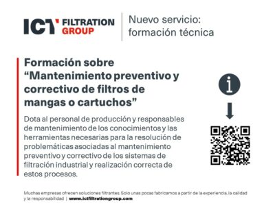 Mantenimiento de filtros industriales | ICT