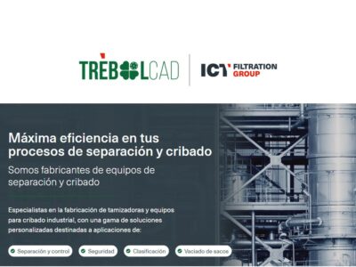 tamizado y cribado industrial | TrébolCAD | ICT Filtration Group