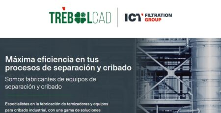 tamizado y cribado industrial | TrébolCAD | ICT Filtration Group